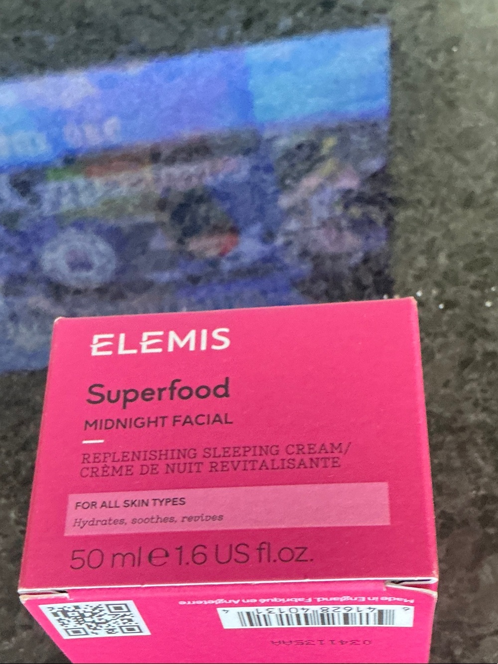 ELEMIS Superfood Midnight Facial Sleeping Cream - Bright Pink Packaging